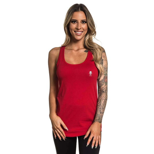 SULLEN ANGELS STANDARD ISSUE RED TANK VEST