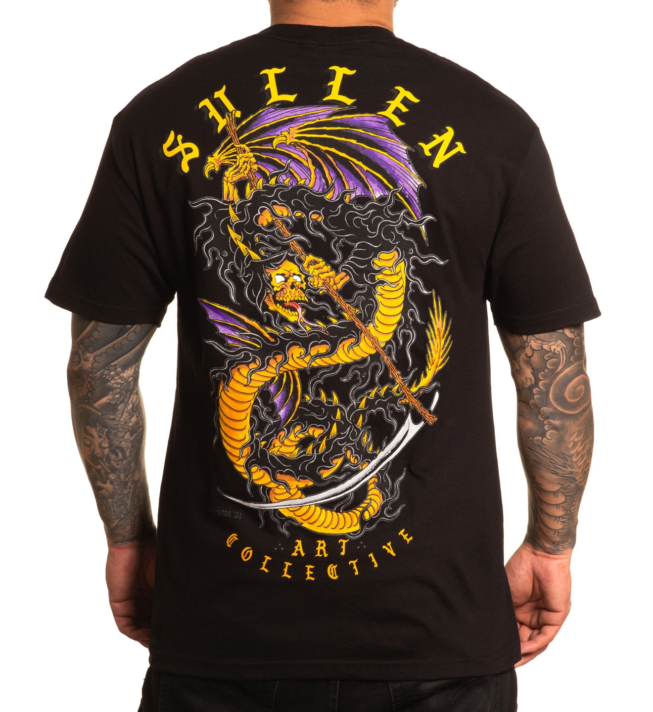 SULLEN CLOTHING REAPER DRAGON STANDARD T-SHIRT (XL)