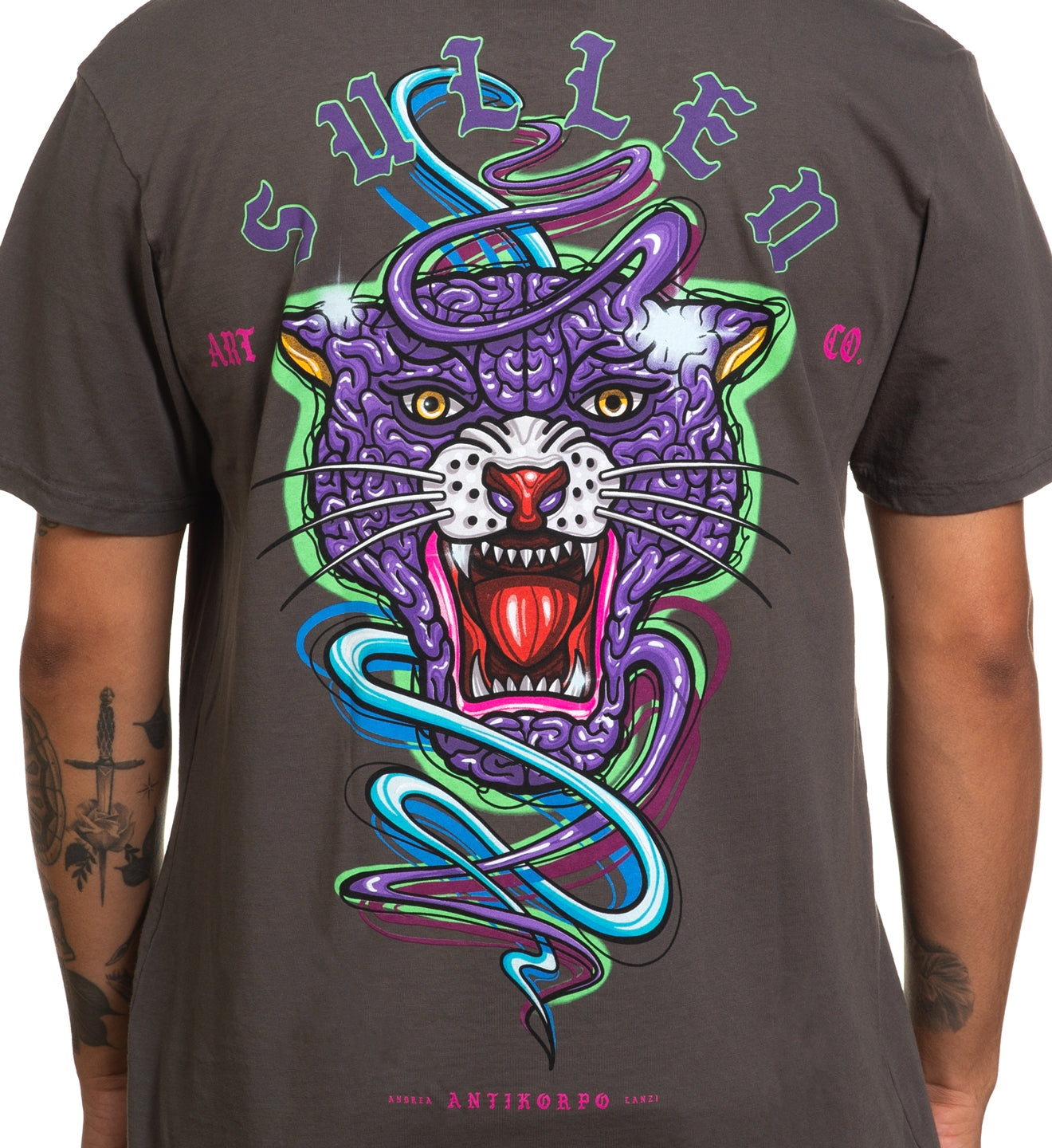 SULLEN CLOTHING ANTI-PANTHER PREMIUM T-SHIRT