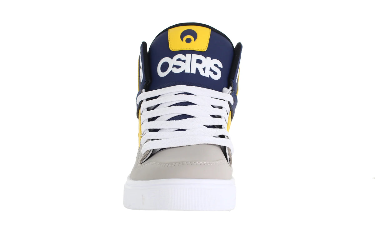 OSIRIS SHOES CLONE WHITE NAVY TAN TRAINERS