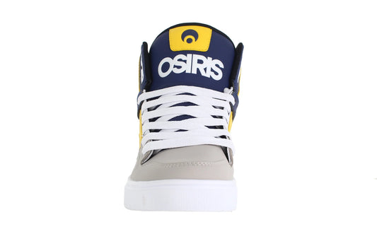 OSIRIS SHOES CLONE WHITE NAVY TAN TRAINERS
