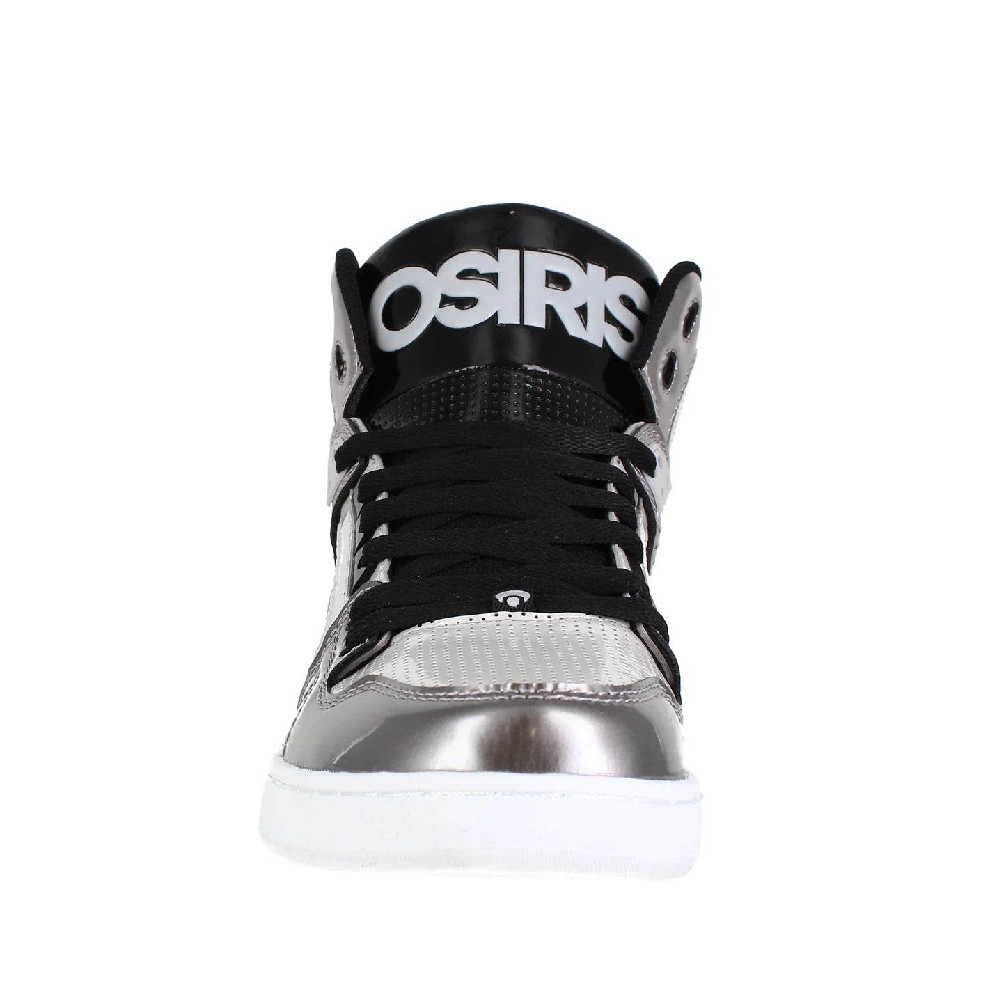 OSIRIS SHOES NYC 83 SILVER BLACK WHITE TRAINERS