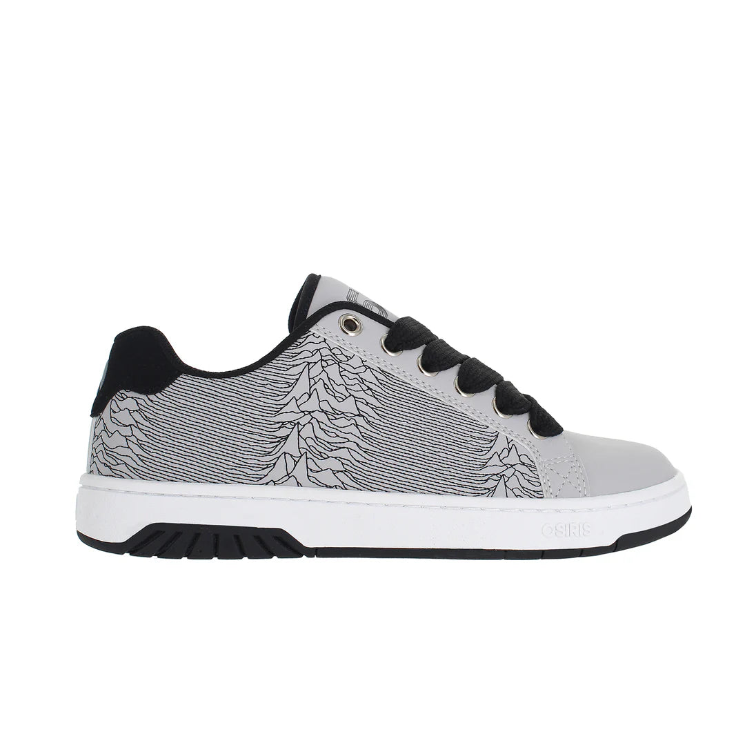 OSIRIS SHOES TROMA ALT GREY WHITE PULSE TRAINERS