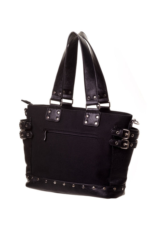 BANNED HELLBOUND BLACK HANDBAG BBN799