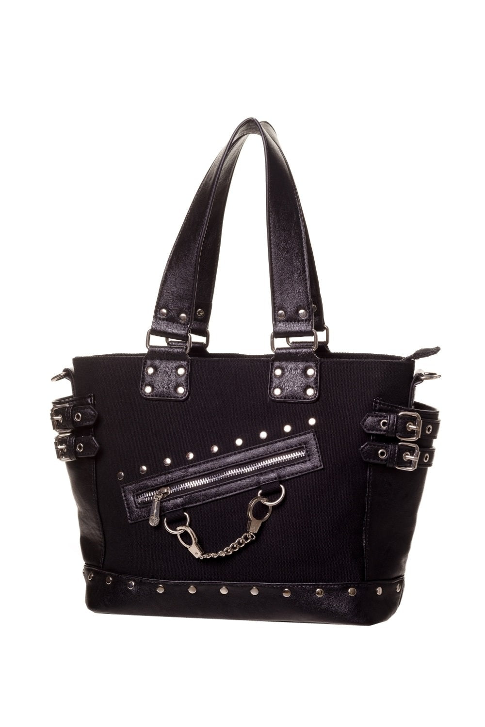 BANNED HELLBOUND BLACK HANDBAG BBN799
