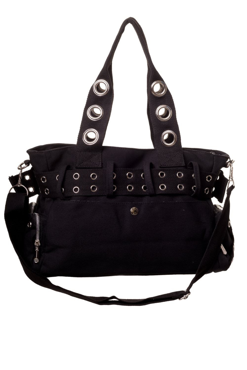 LOST QUEEN HANDCUFF HANDBAG BBN754 BLACK