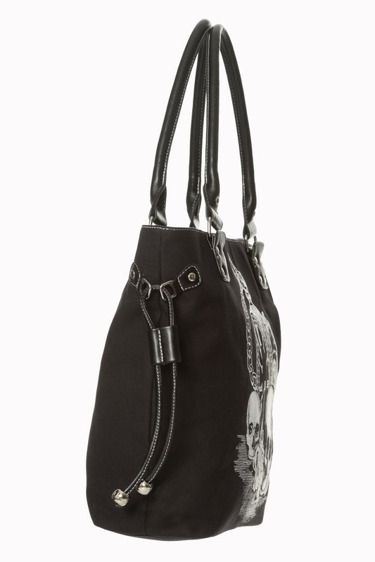 BANNED BACK IN BLACK HANDBAG BG7108 BLACK