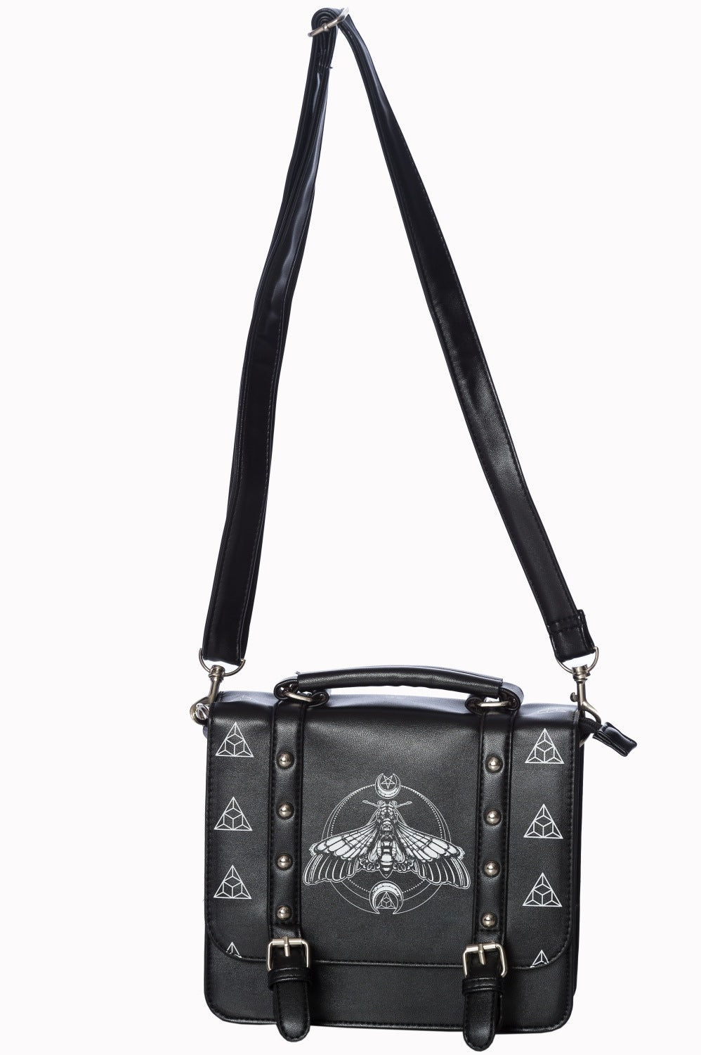 BANNED SMALL MOTH SATCHEL BLACK 7271