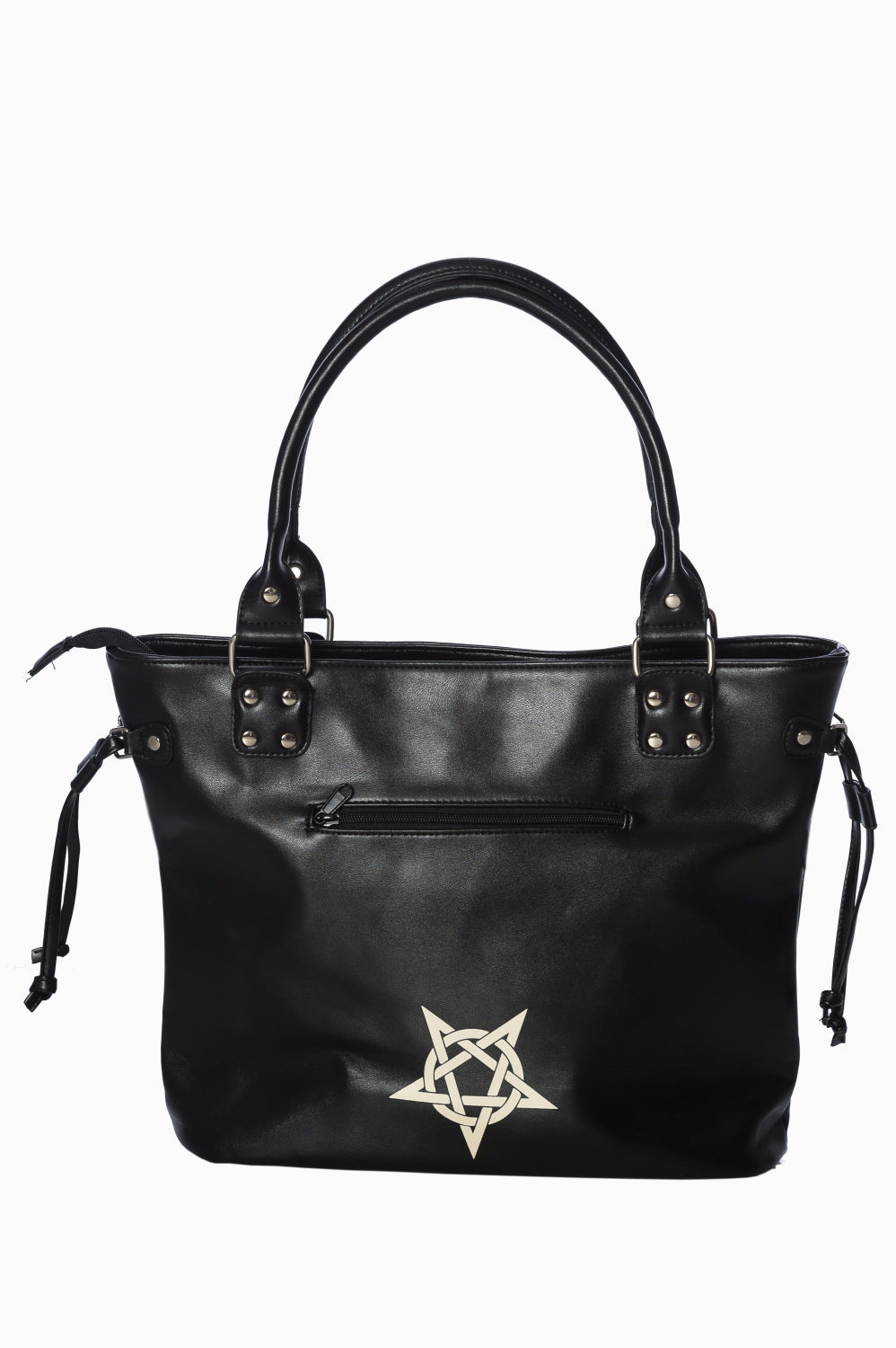 BANNED ESOTERIC CAT BLACK HANDBAG BG7246
