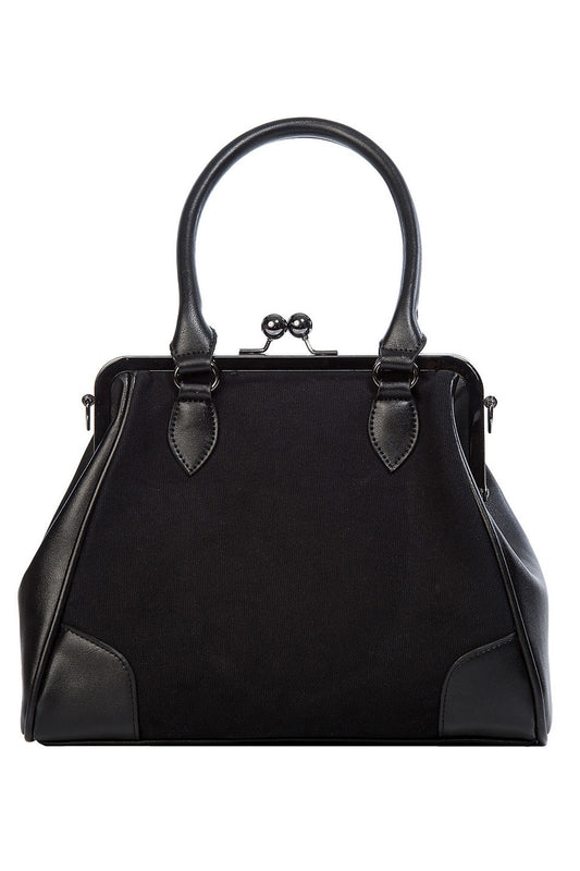 BANNED BLACK RESTRICT HANDBAG BG34121