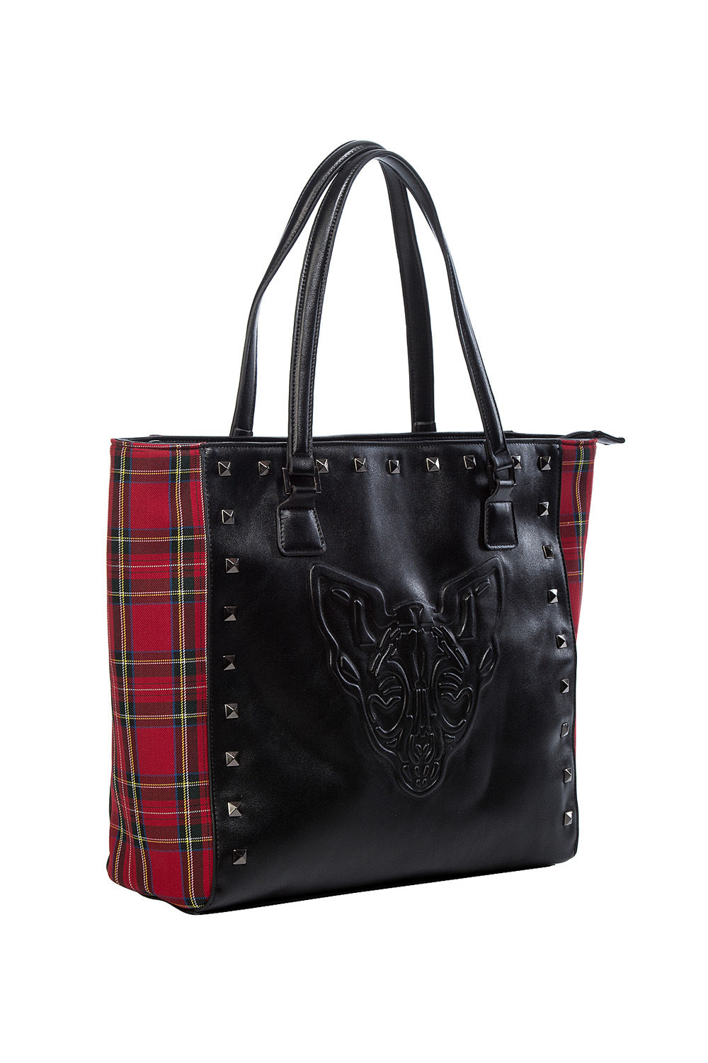 LOST QUEEN RED/BLACK PHANTOM FORM TOTE BAG BG34130