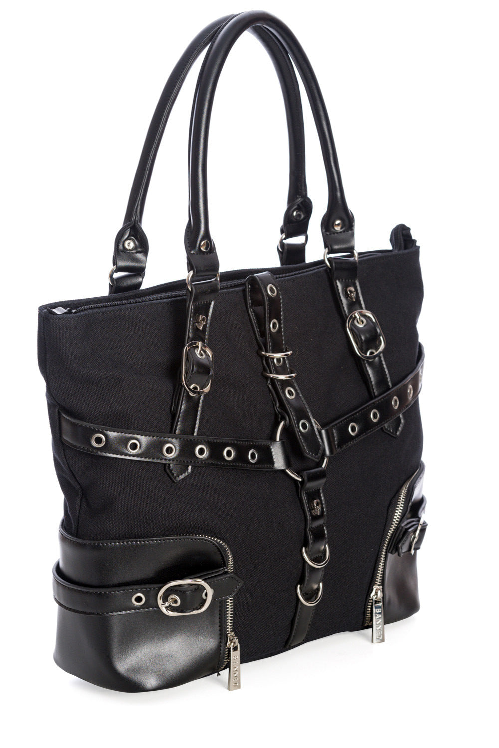 LOST QUEEN SAVANNAH BLACK HANDBAG BG34255