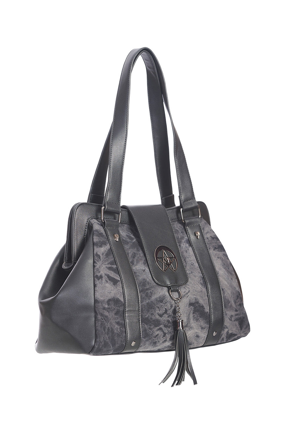 BANNED DREAMCATCHER BLACK SHOULDER BAG BG34316