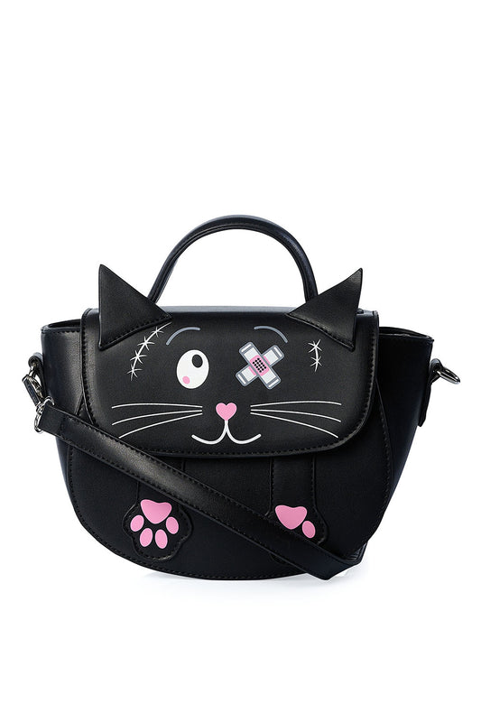 BANNED BLACK NEKO SHOULDER BAG (BG34353)