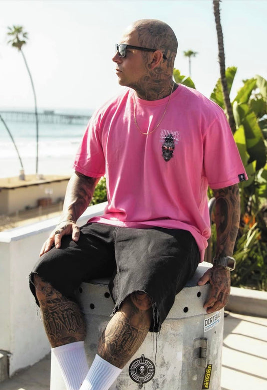 SULLEN CLOTHING PINEAPPLE PARADISE PINK PREMIUM T-SHIRT
