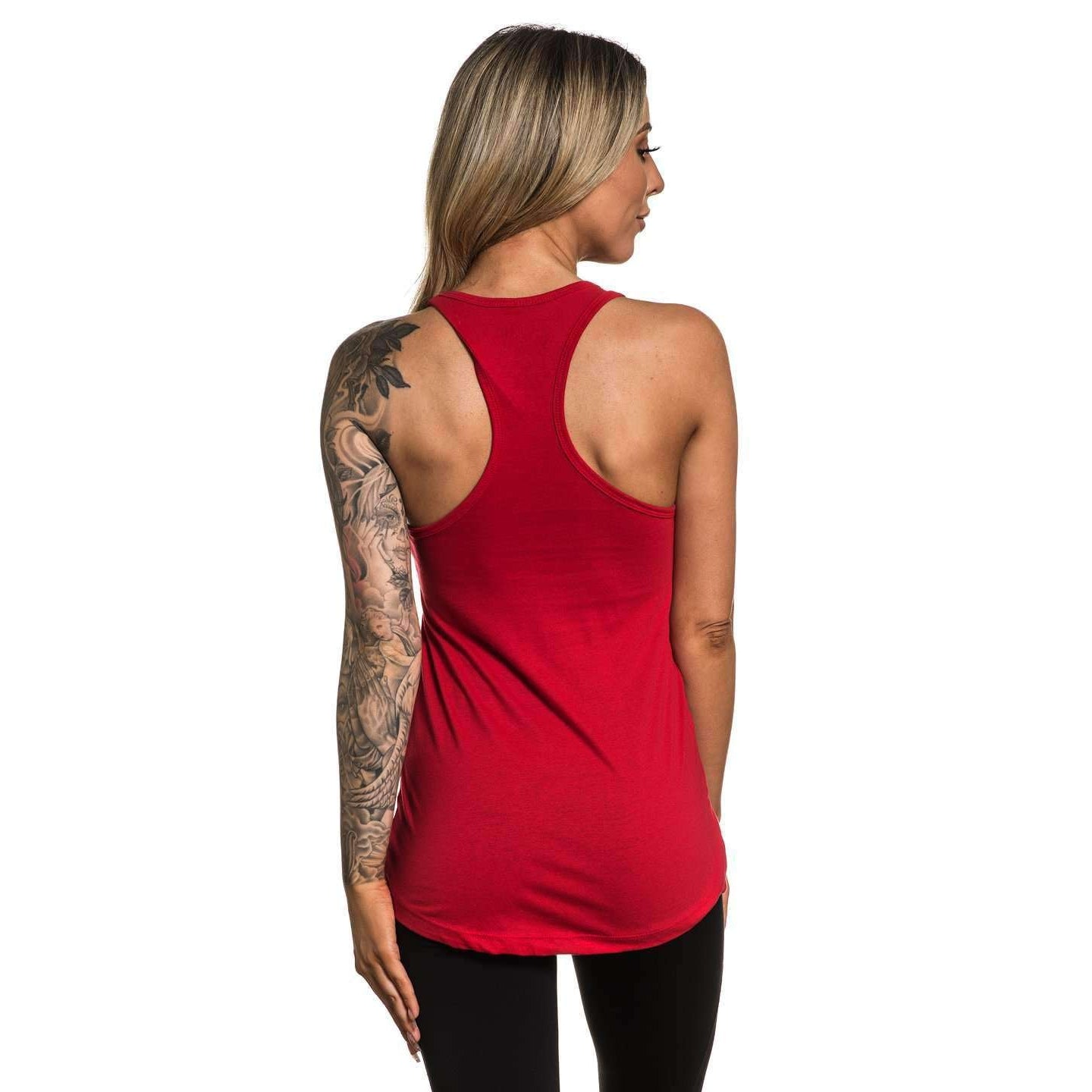 SULLEN ANGELS STANDARD ISSUE RED TANK VEST