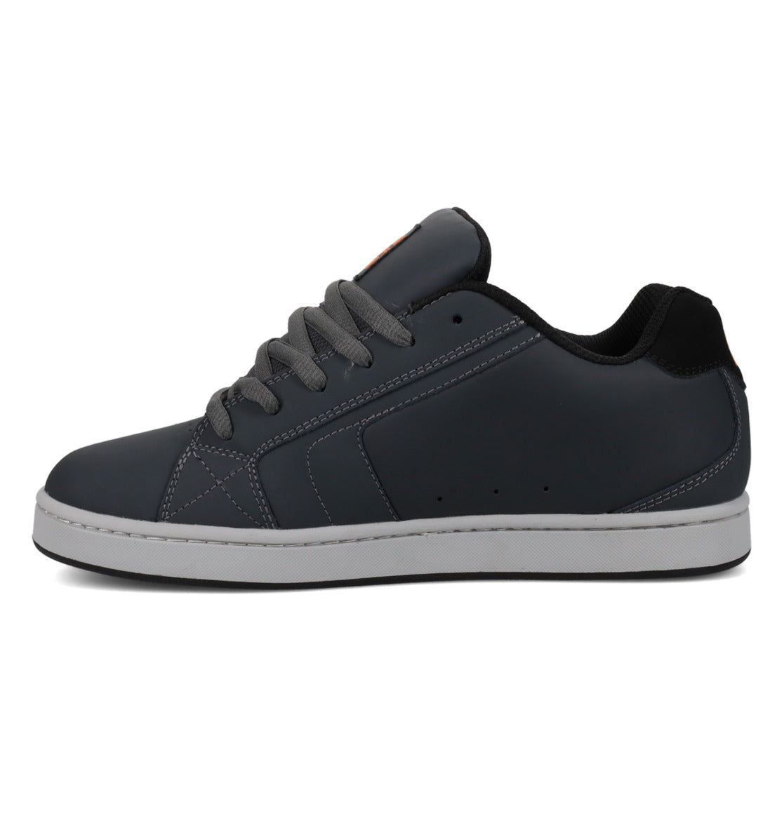 DC SHOES NET GREY BLACK ORANGE TRAINERS