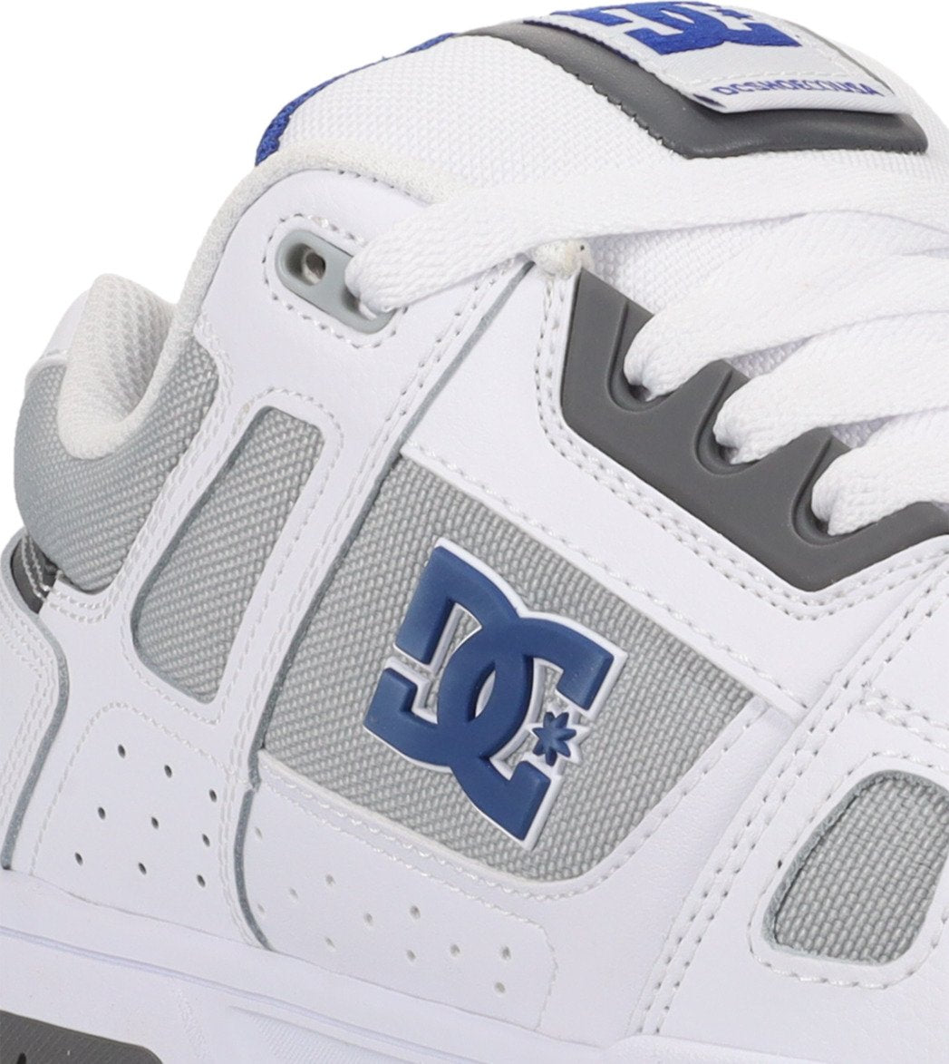 DC SHOES STAG WHITE BLUE GREY TRAINERS