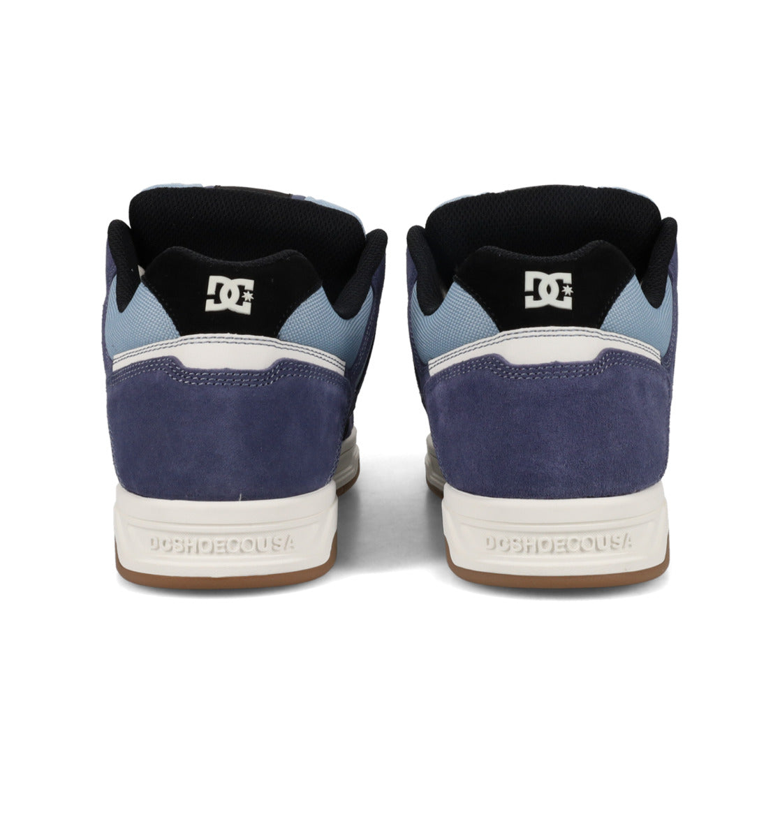 DC SHOES STAG NAVY BLUE WHITE TRAINERS