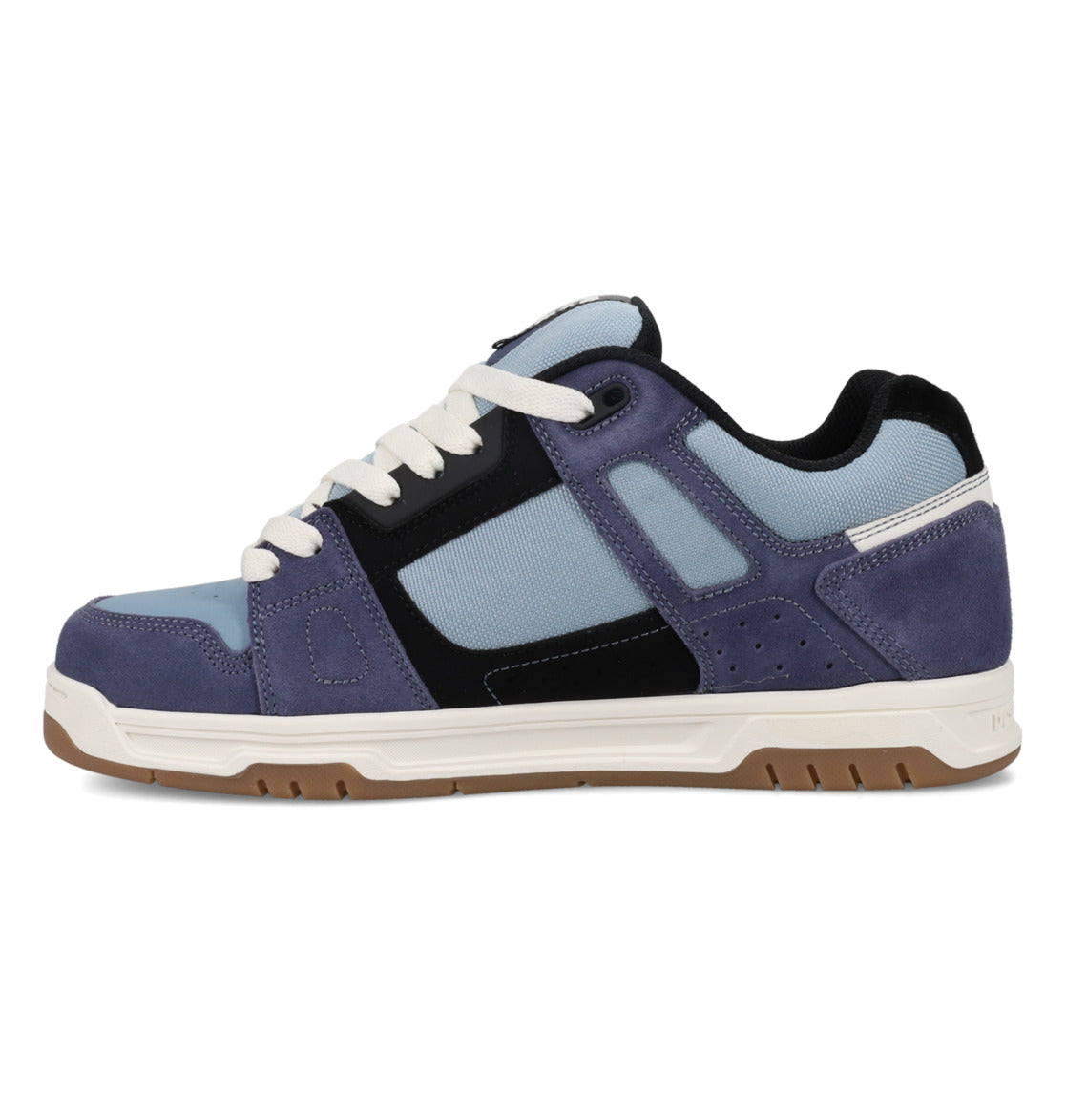 DC SHOES STAG NAVY BLUE WHITE TRAINERS