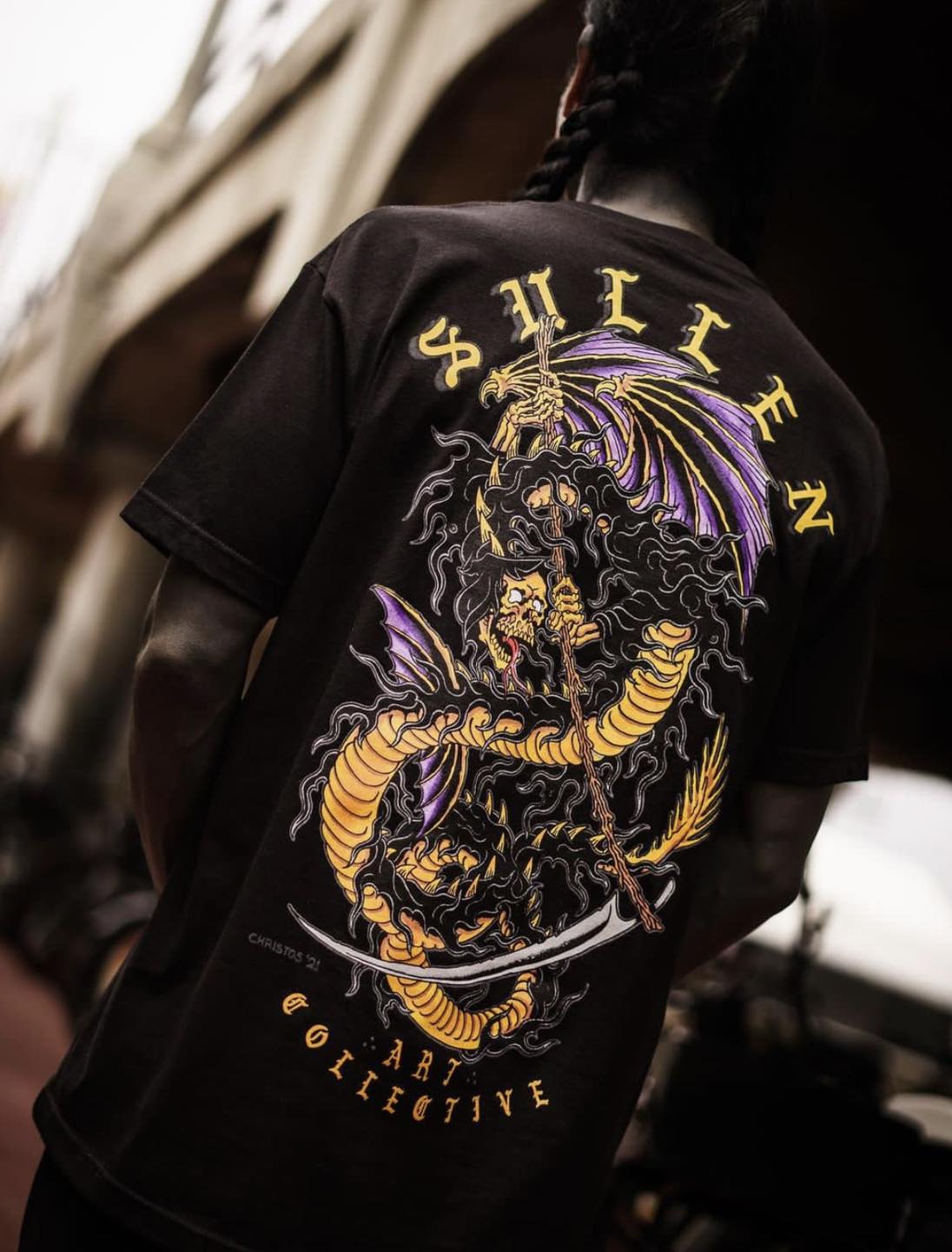 SULLEN CLOTHING REAPER DRAGON STANDARD T-SHIRT (XL)