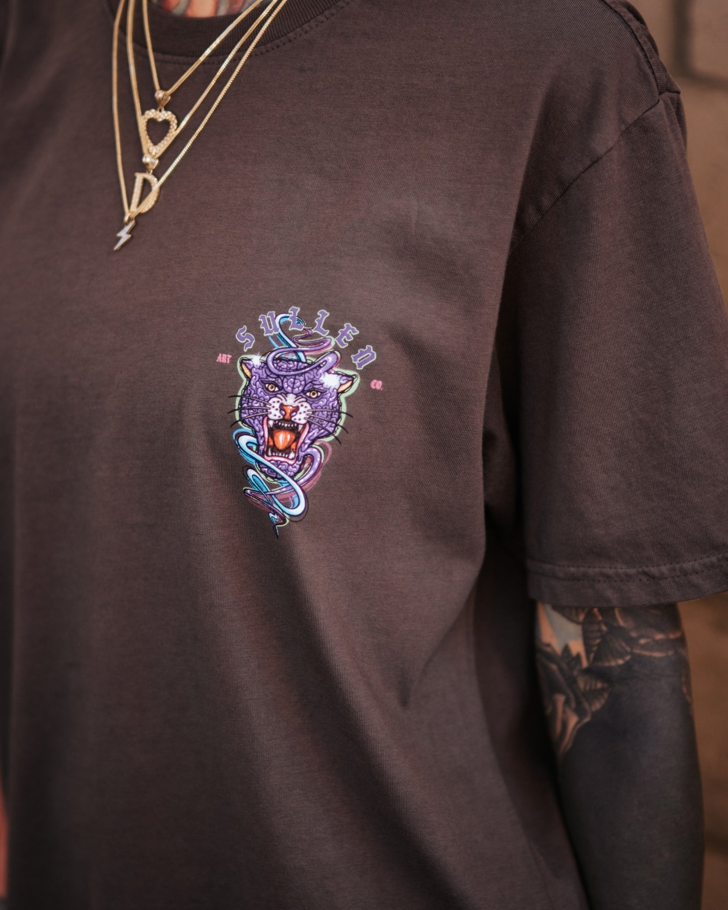 SULLEN CLOTHING ANTI-PANTHER PREMIUM T-SHIRT