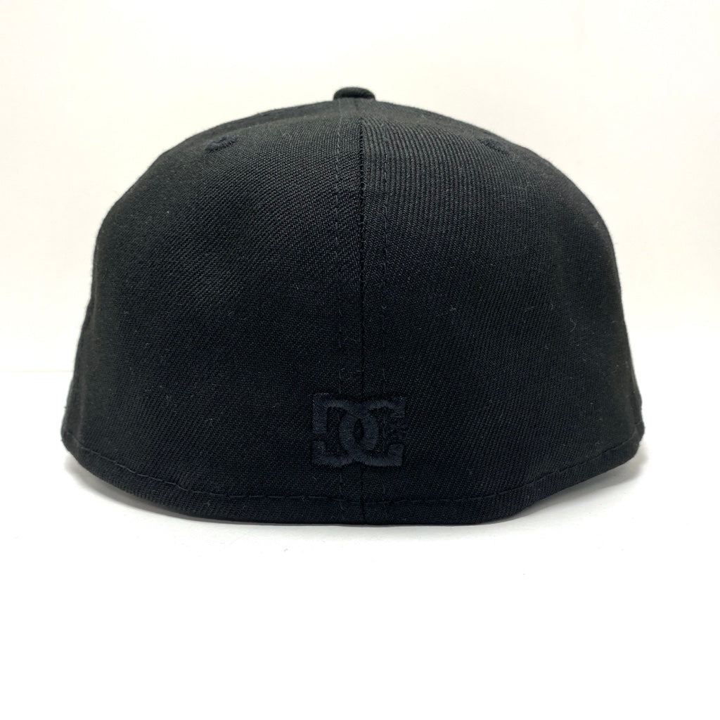 DC SHOES LO PRO NEW ERA 59/50 LOW PROFILE BLACK CAP HAT