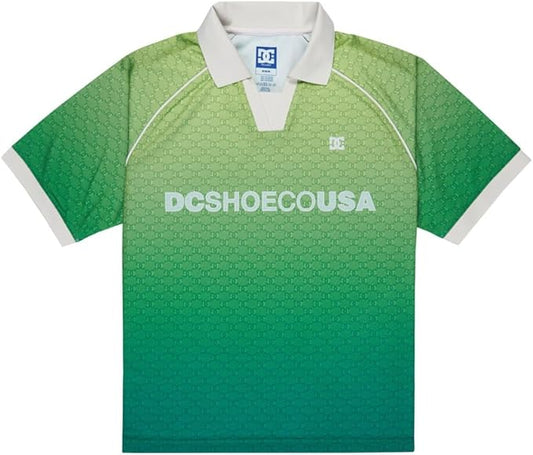 DC SHOES SOCCER TOP LIME GREEN