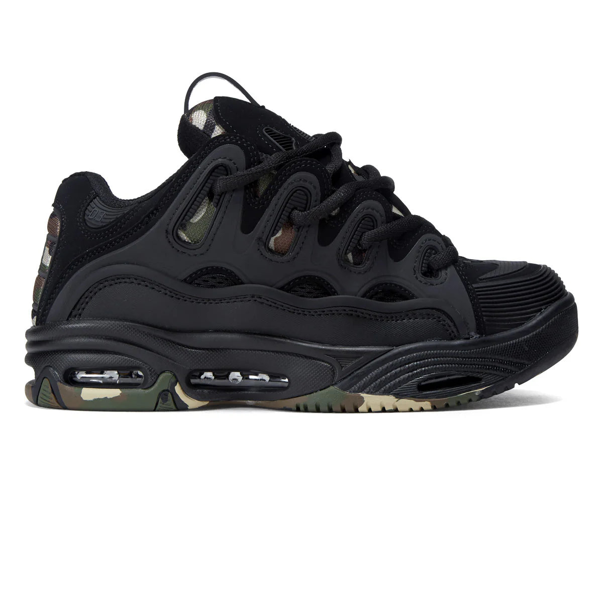OSIRIS SHOES D3 2001 BLACK CAMO TRAINERS