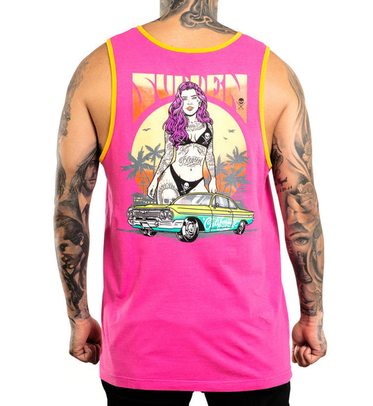 SULLEN CLOTHING VIOLET SUNS TANK VEST