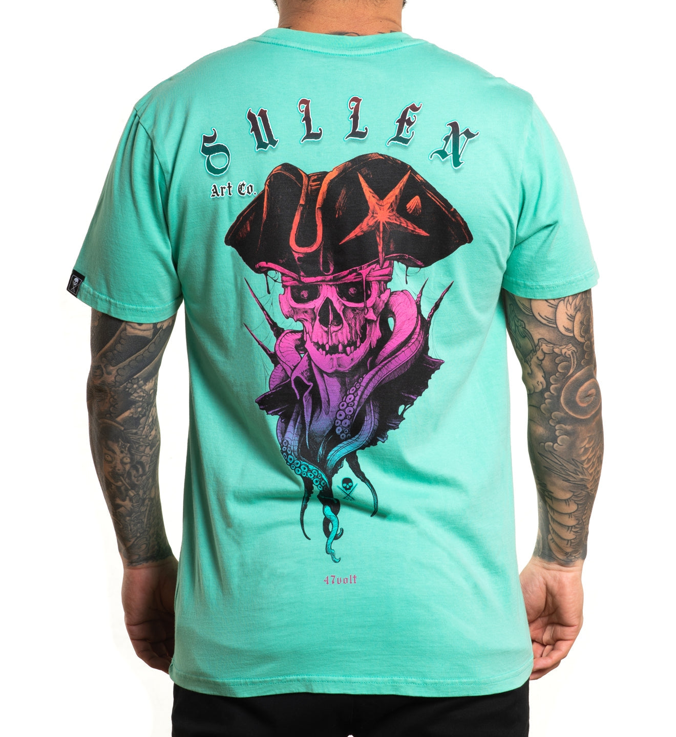 SULLEN CLOTHING 47 VOLT ELECTRIC GREEN PREMIUM T-SHIRT (M)
