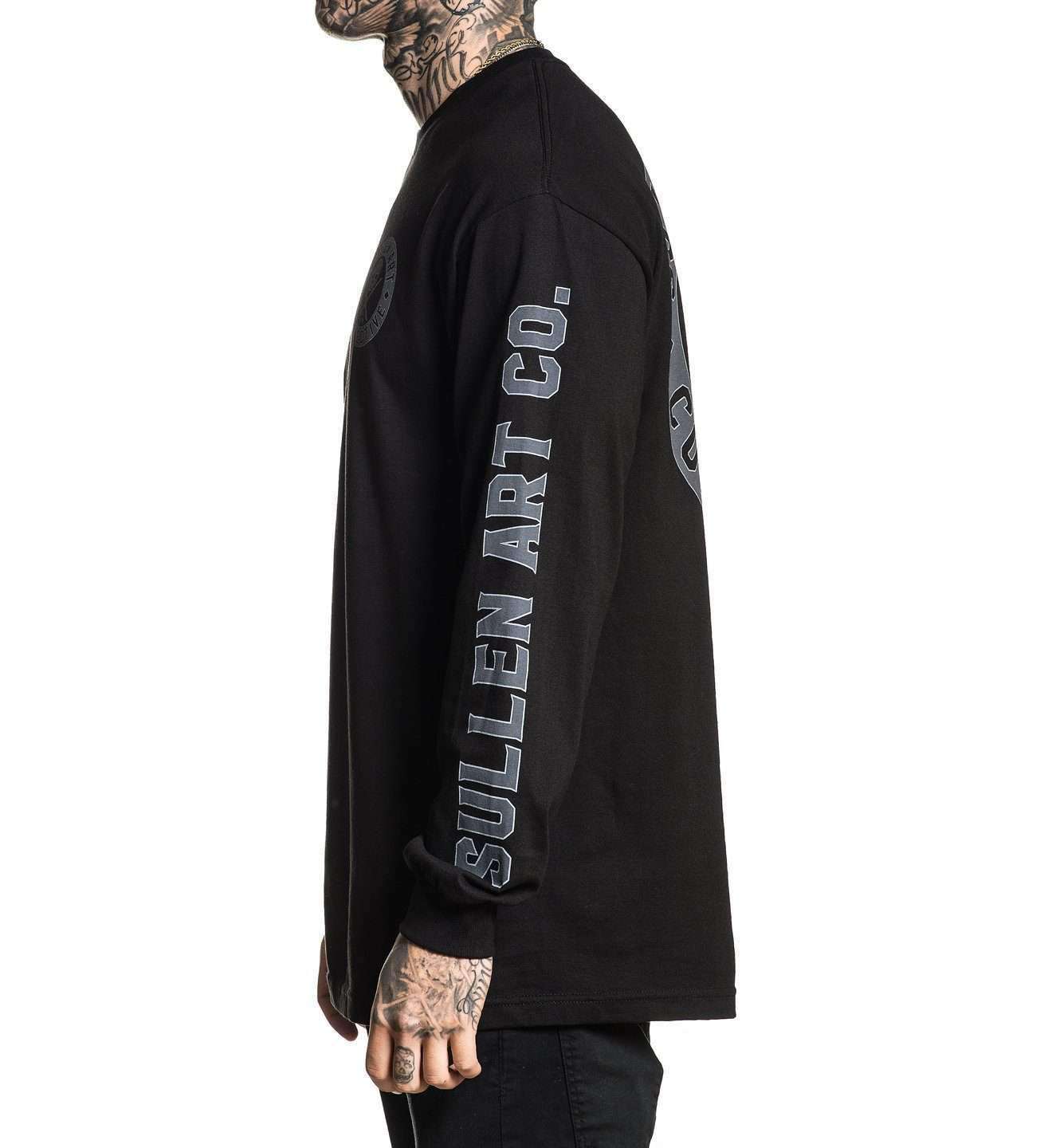 SULLEN CLOTHING BOH LONG SLEEVE BLACK T-SHIRT