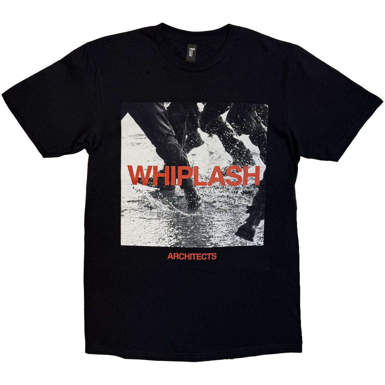 Architects Unisex T-Shirt: Whiplash Single (Black) (Ex-Tour) 3XL