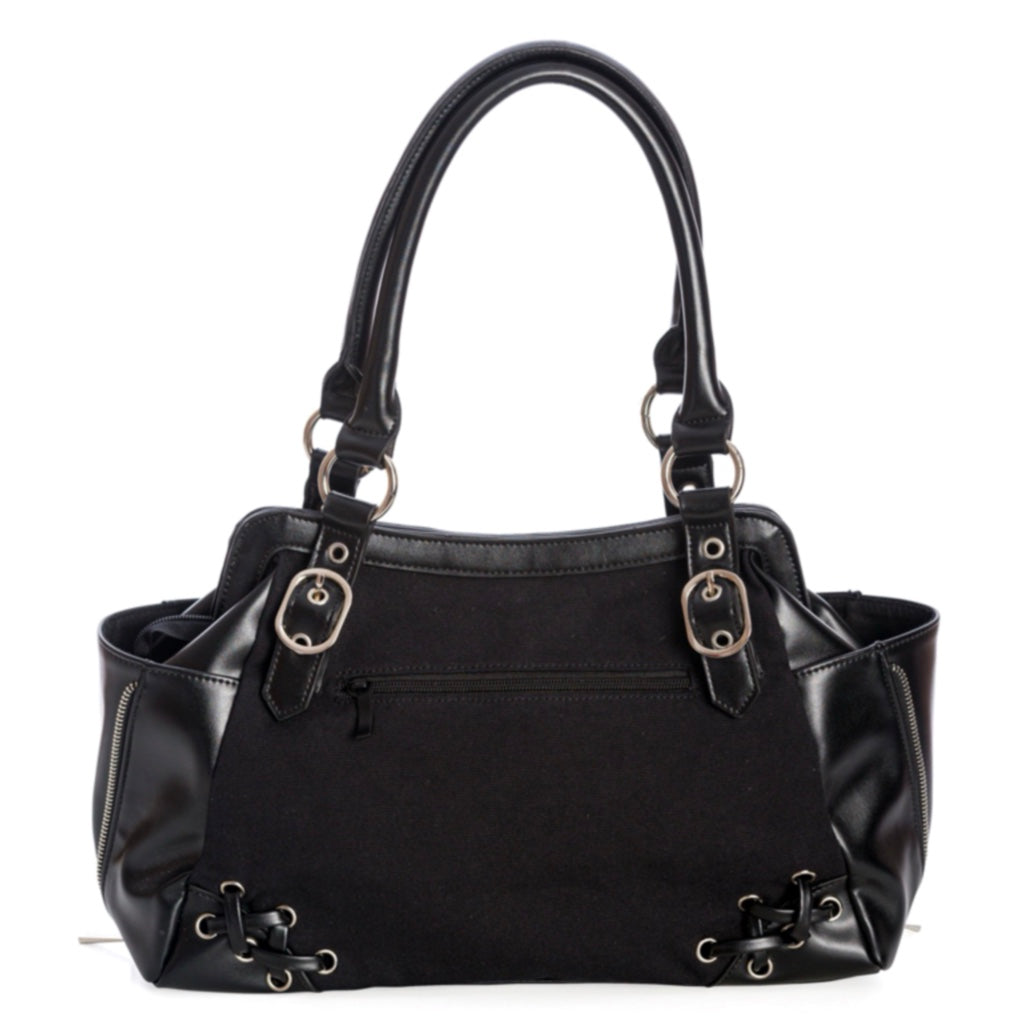 BANNED ALTERNATIVE BLACK MADE FOR EACH OTHER HANDBAG (BG34256)