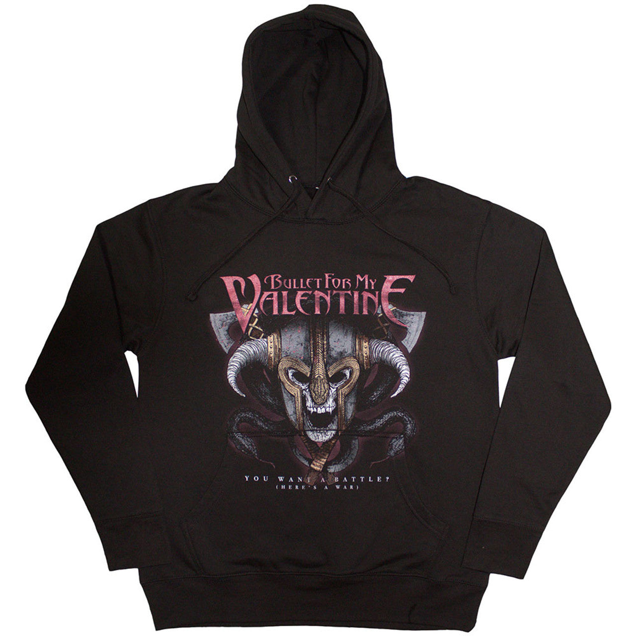 Bullet For My Valentine Unisex Pullover Hoodie: Viking (Black)