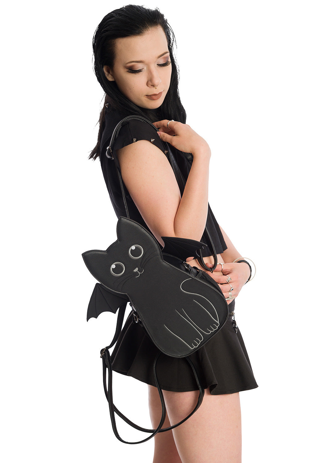 BANNED BLACK WENDIGO BACKPACK(BG34276)