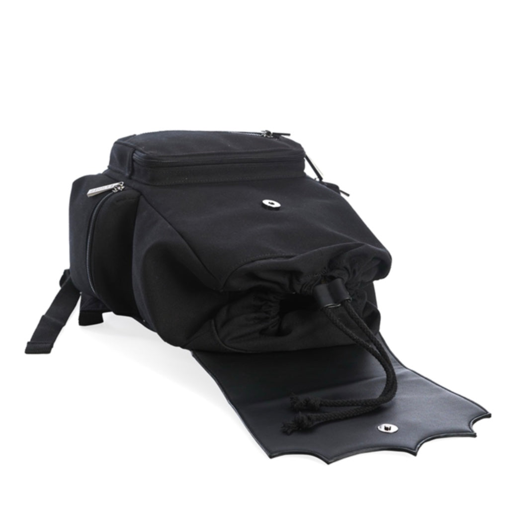 BANNED BLACK MOLOCH PENTAGRAM BACKPACK (BG34398)