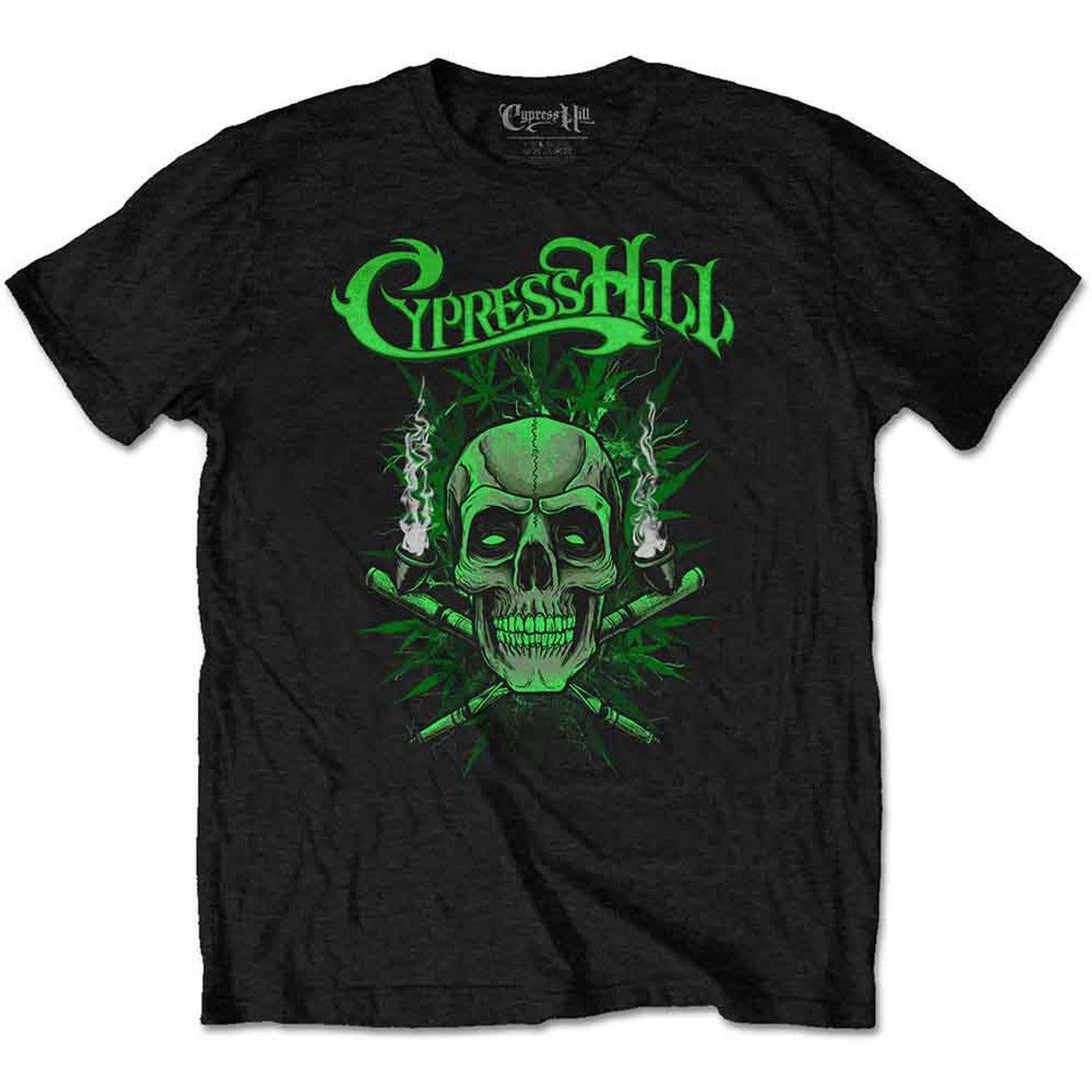 Cypress Hill Unisex T-Shirt: Twin Pipes (Black)