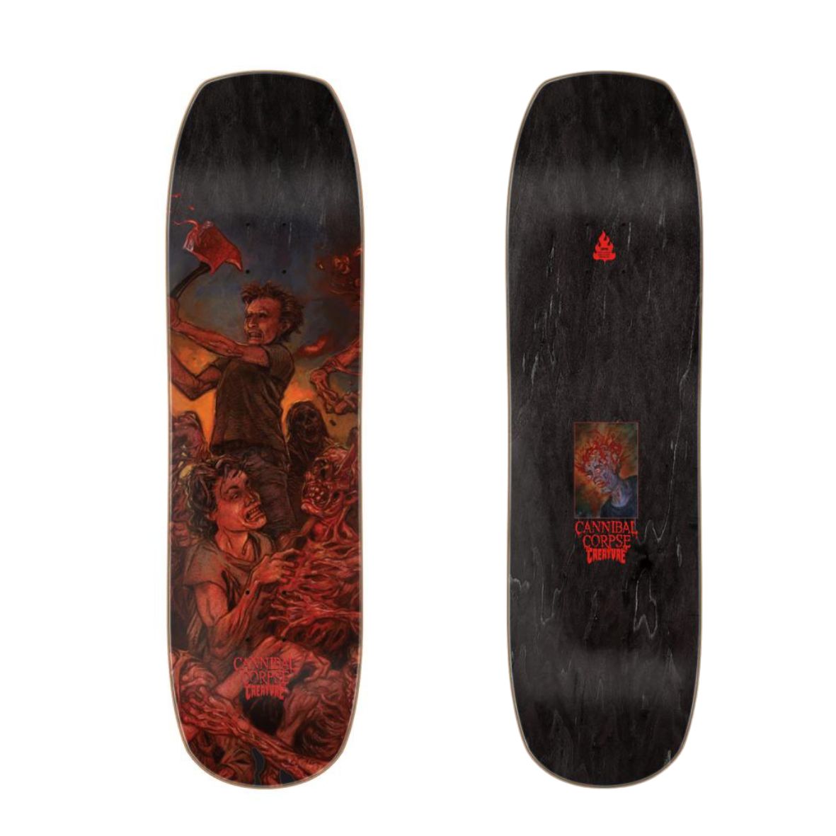 CREATURE DECK Creature Cannibal Corpse Chaos Horrific 8.75"