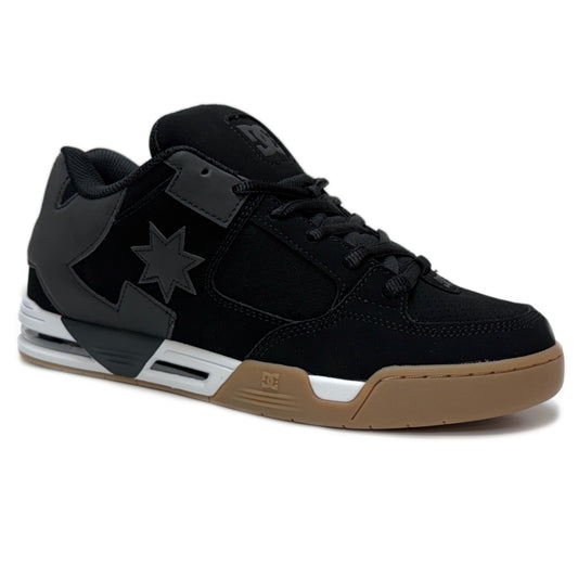 DC SHOES COMMAND BLACK GUM TRAINERS