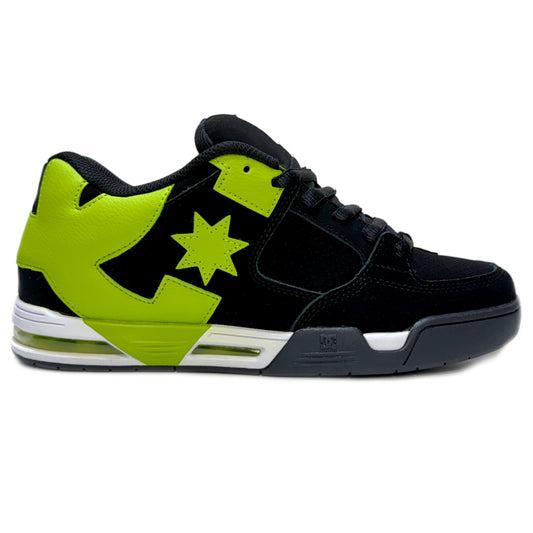 DC SHOES COMMAND BLACK LIME TRAINERS