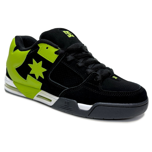 DC SHOES COMMAND BLACK LIME TRAINERS