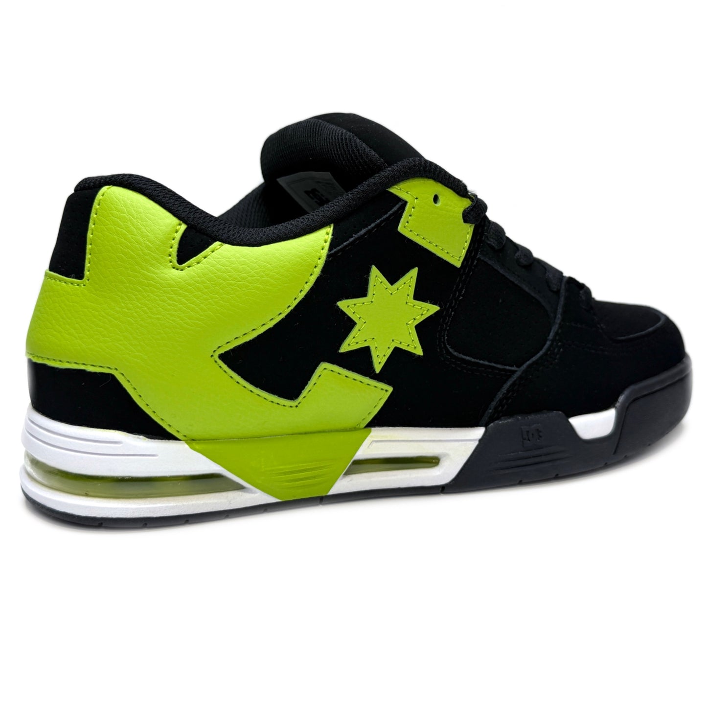 DC SHOES COMMAND BLACK LIME TRAINERS