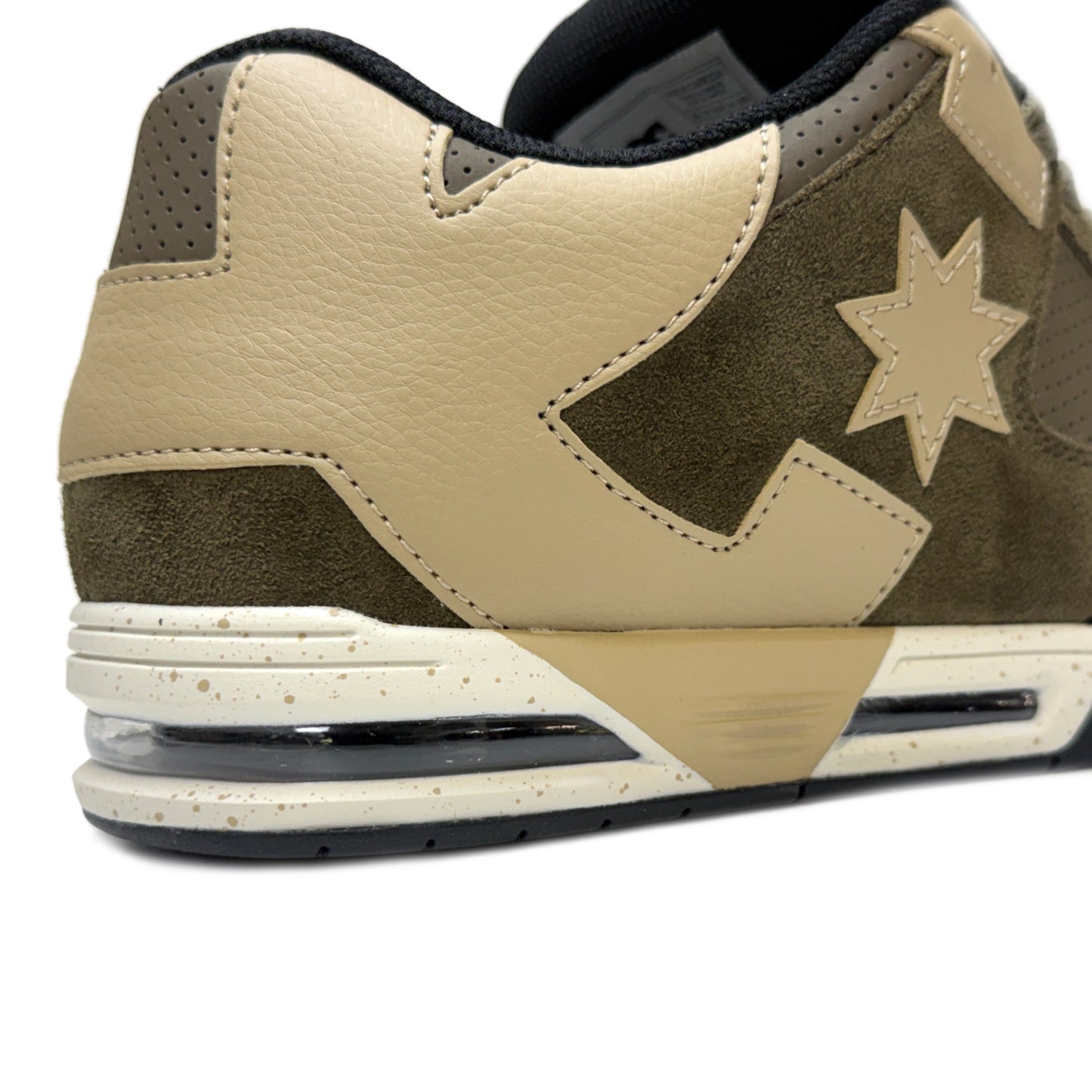 DC SHOES COMMAND OLIVE BLACK TAN TRAINERS
