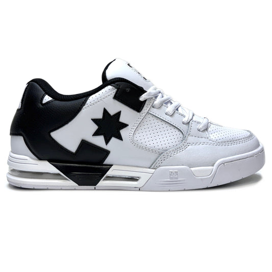 DC SHOES COMMAND WHITE BLACK TRAINERS