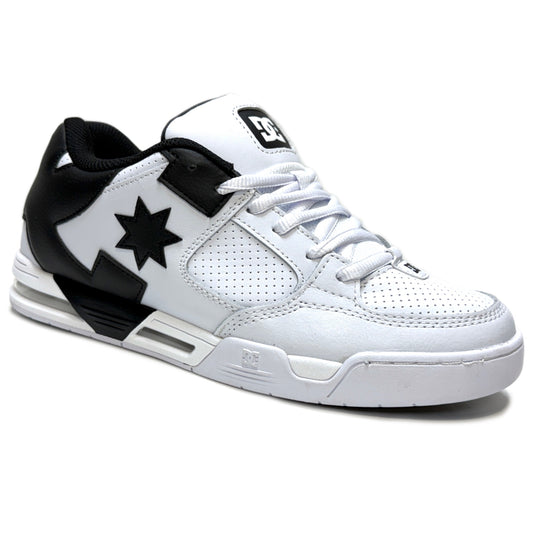 DC SHOES COMMAND WHITE BLACK TRAINERS