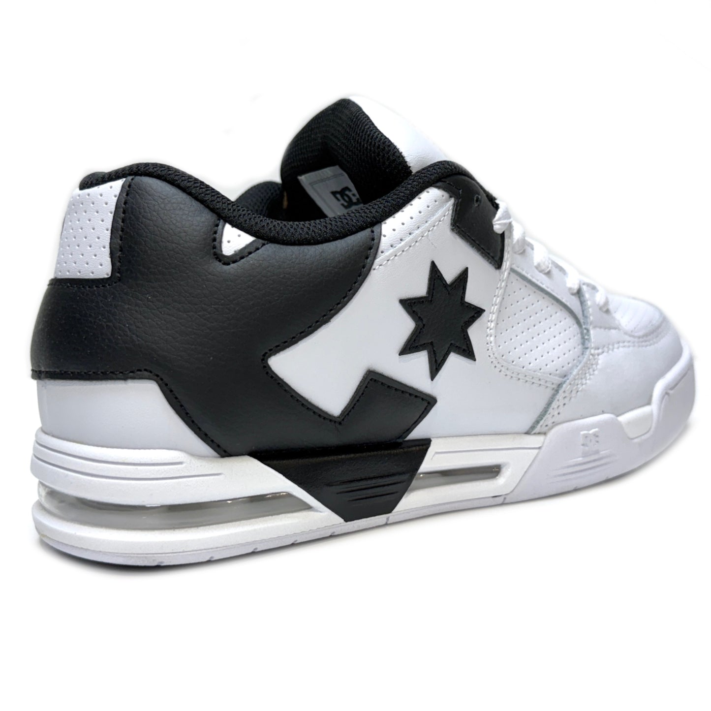 DC SHOES COMMAND WHITE BLACK TRAINERS