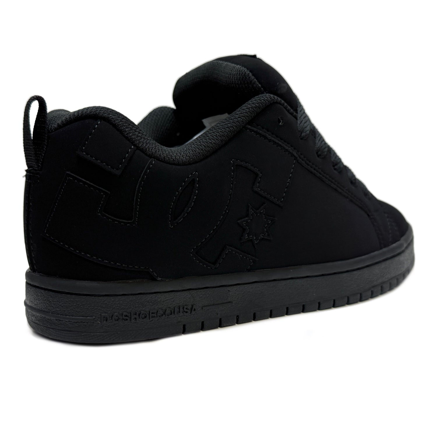 DC SHOES COURT GRAFFIK BLACK BLACK TRAINERS