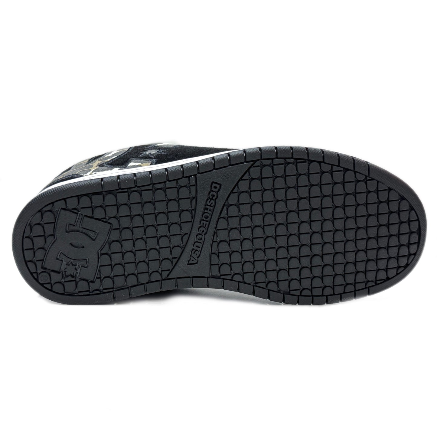 DC SHOES COURT GRAFFIK BLACK WHITE CHEETAH TRAINERS