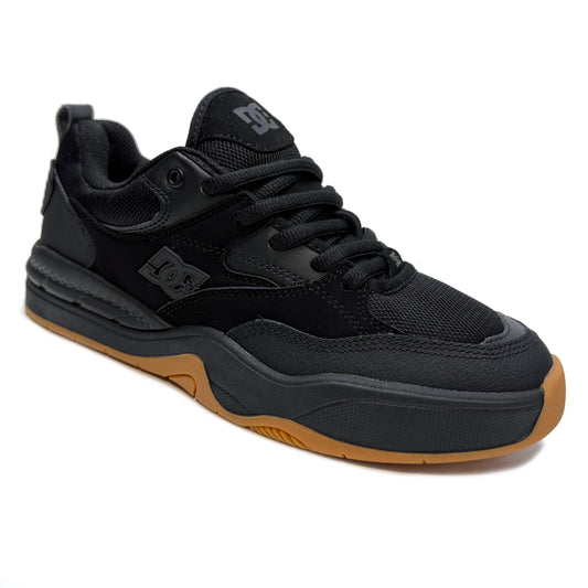 DC SHOES DC ASCEND BLACK BLACK GUM TRAINERS